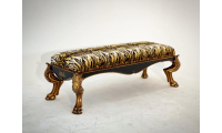 Bench vải da hổ 