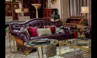 Ghế sofa Italian - Ruby Black 
