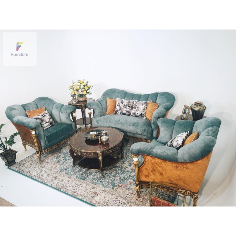 Beauharnais Sofa set Rose Claire