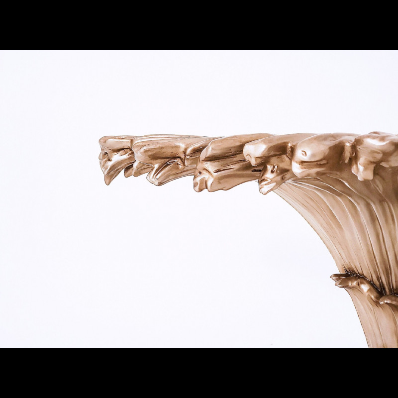 Bàn Console San Hô Bạc 