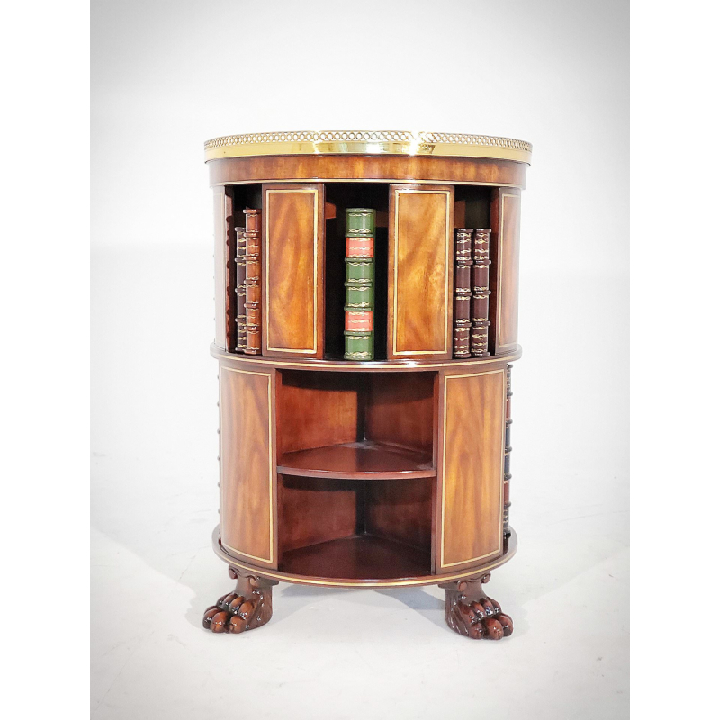 Bàn góc tròn Library