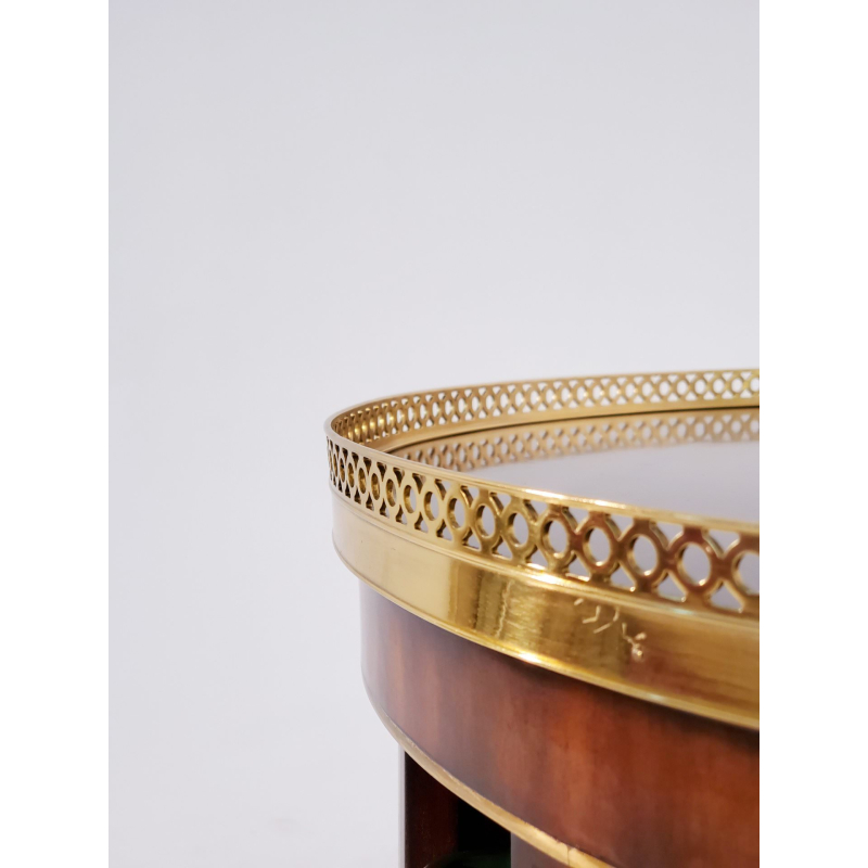 Bàn góc tròn Library