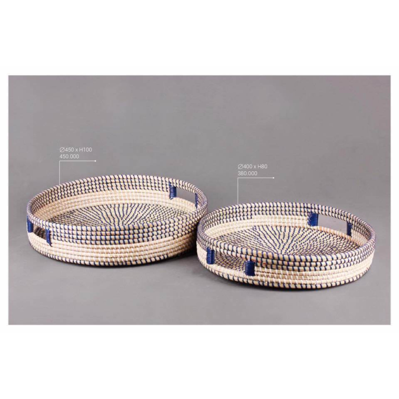 Khay mây xuất khẩu CỎ 12