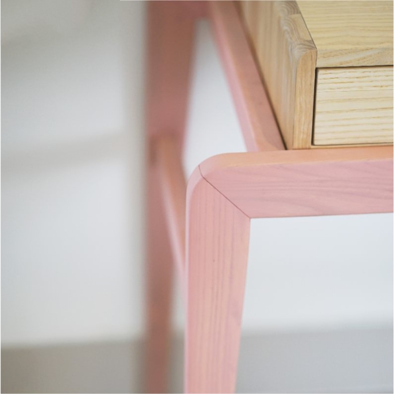 Bàn trang điểm Sorren (hồng)