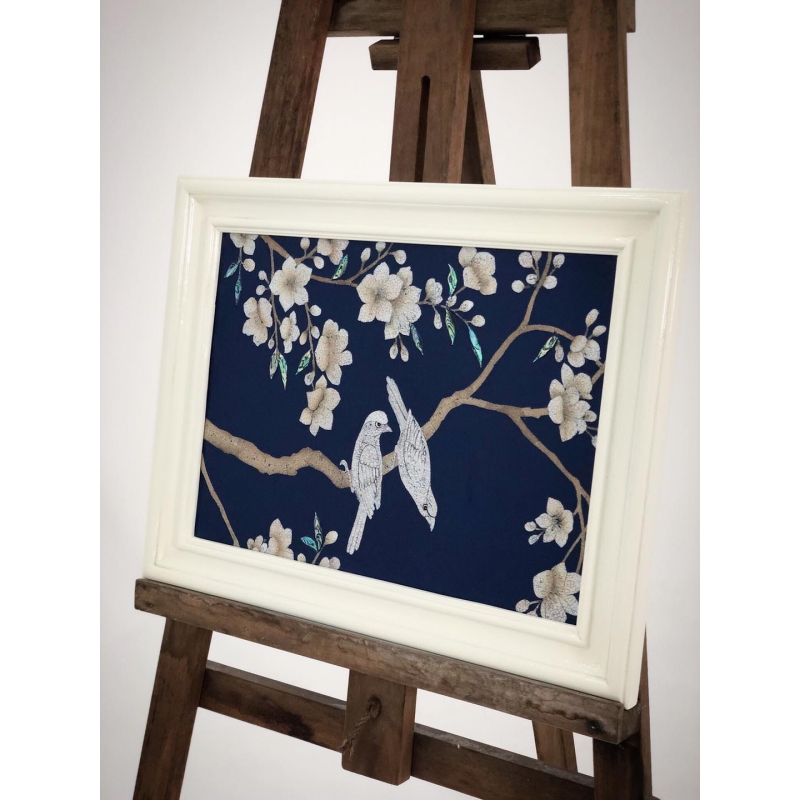 Tranh sơn mài vẽ cảnh