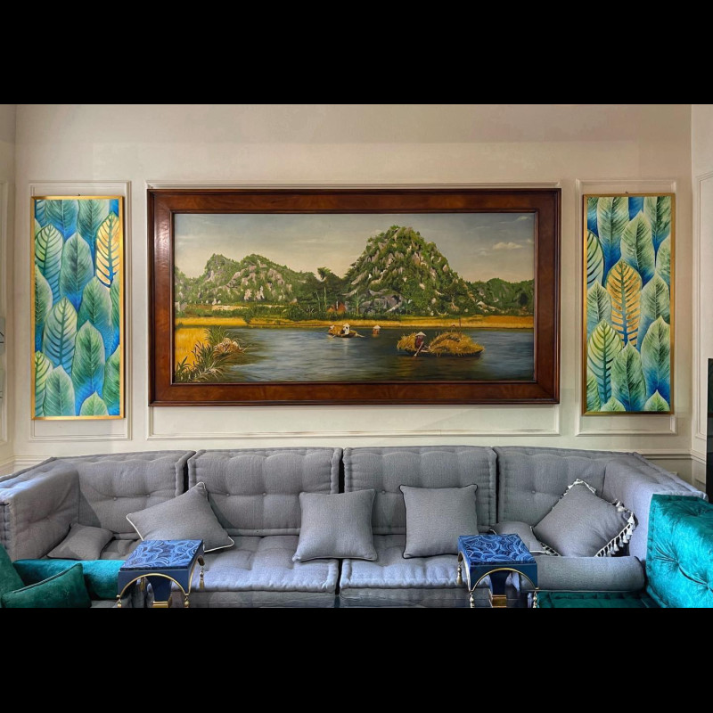 Tranh phong cảnh Ninh Bình