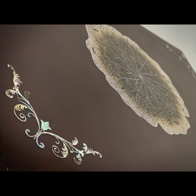 Bàn sofa Lá Sen 0760