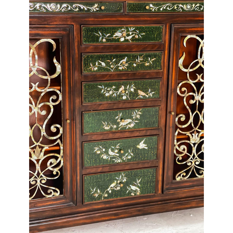 Tủ Sơn Mài Cẩn Ốc