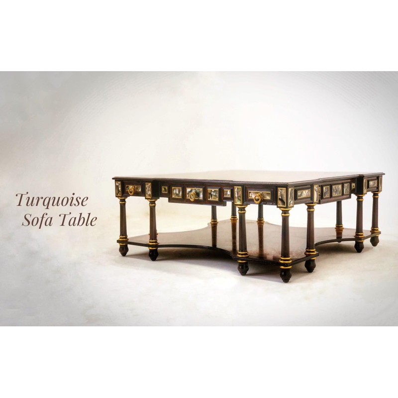 Bàn Sofa Turquoise