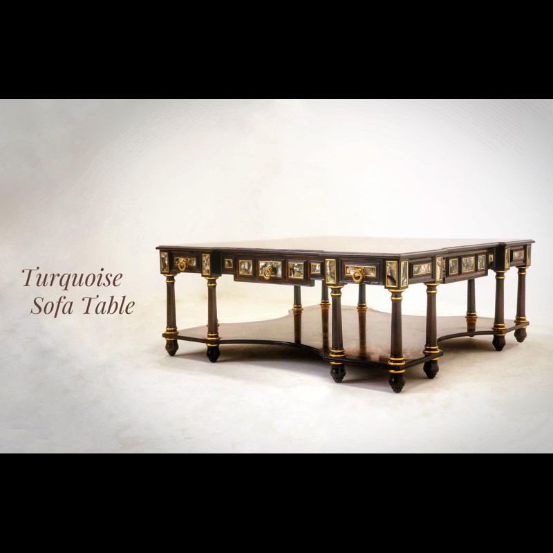 Bàn Sofa Turquoise