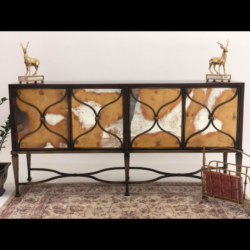 Smoke & mirror cabinet