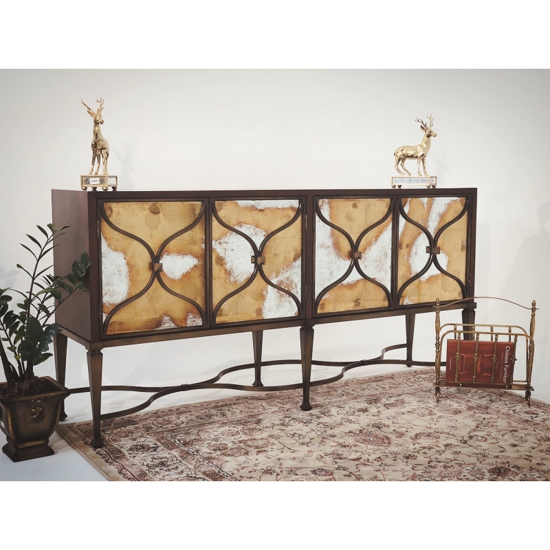 Smoke & mirror cabinet