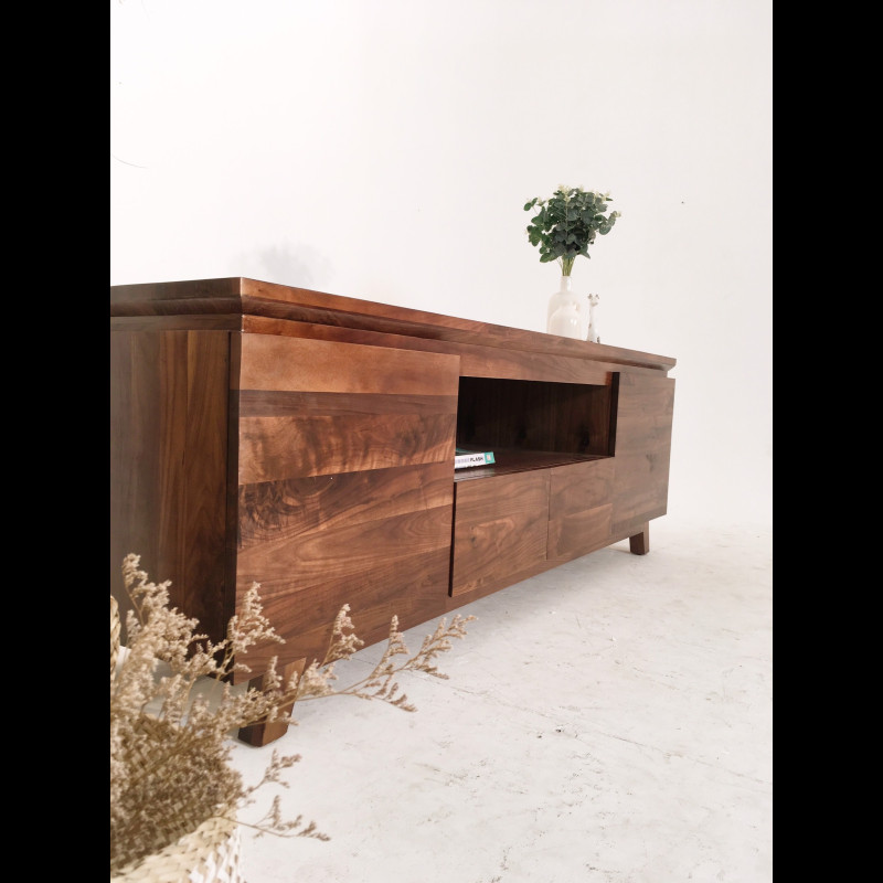 Kệ TV gỗ óc chó