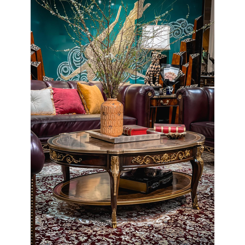 Set sofa Lydia T.A - Nâu Đỏ