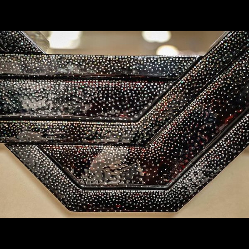 Gương sơn mài - lục giác 