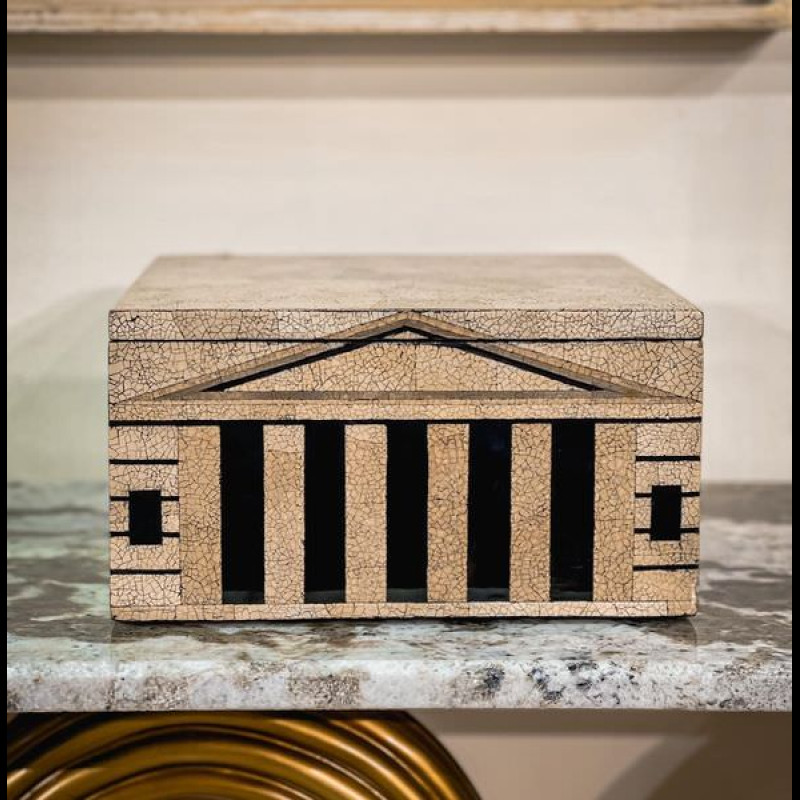 Hộp sơn mài kiến trúc cổ - 2