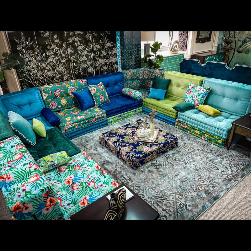 Summer Vibes Mahjong Sofa Set