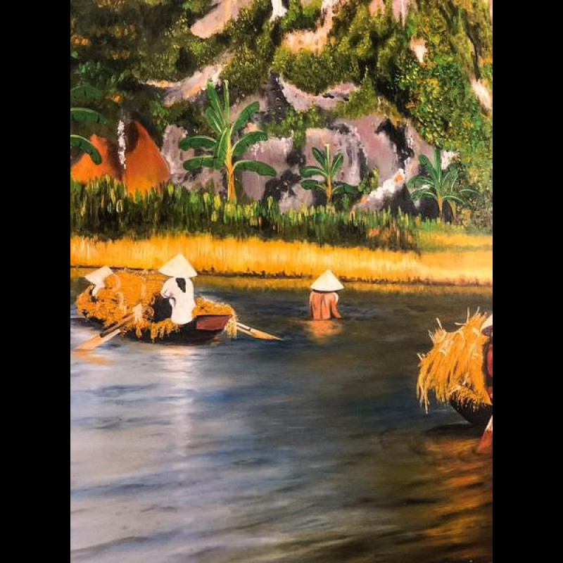 Tranh sơn dầu phong cảnh 11-45