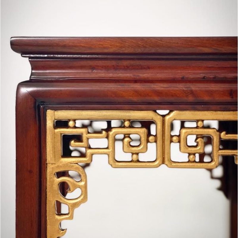 Đôn hương vuông vẽ hoa 