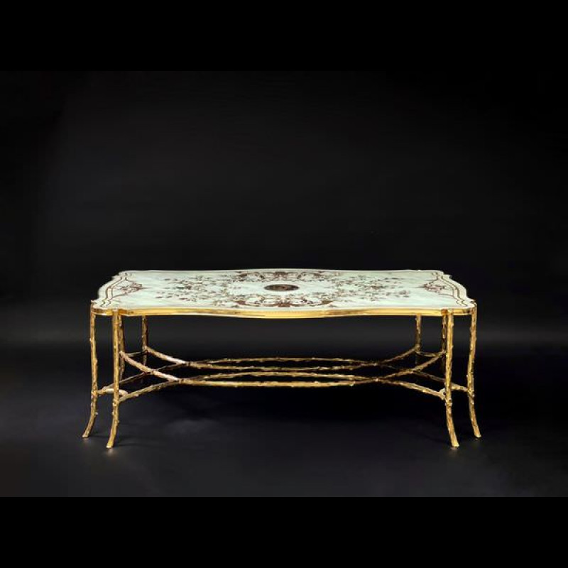 BÀN TRÀ ĐỒNG FLORAL