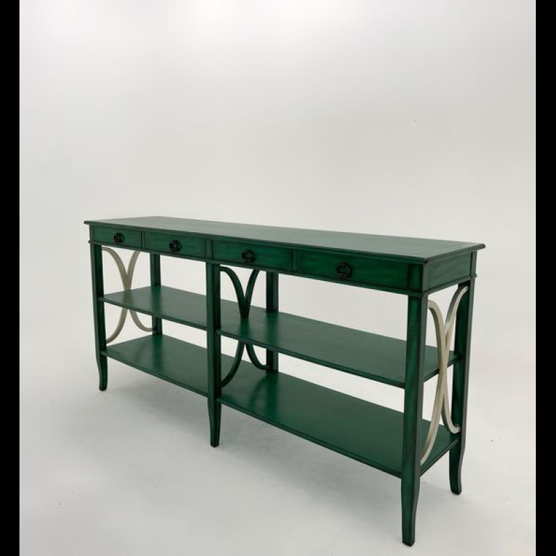 Console Poseidon xanh vert mineral