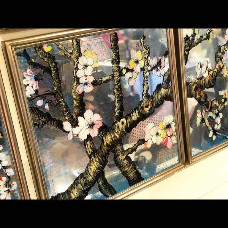 Tranh 9 tấm JR Almond