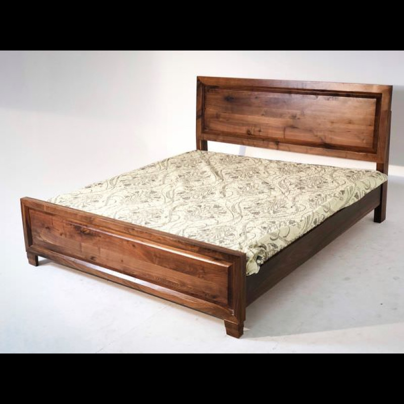 Giường gỗ óc chó PANO 