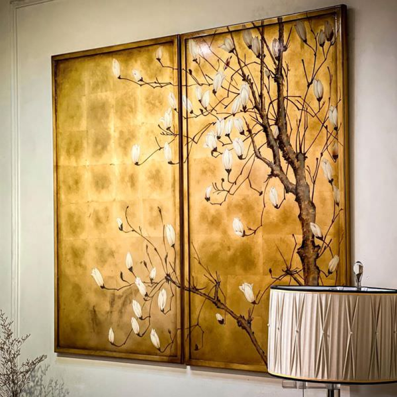 Bộ tranh hoa mộc lan 