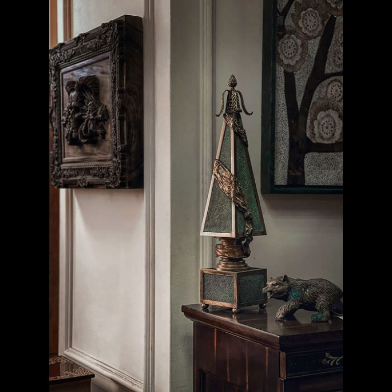 Tháp đồng Bronze wonder - TA 