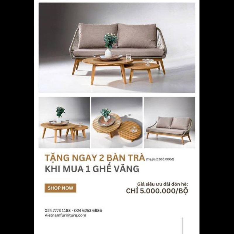 Bộ ngoài trời 4 seasons - Tách lẻ 