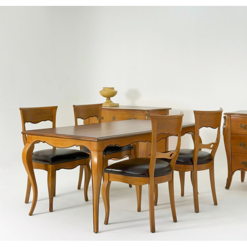 BP Bộ bàn ăn cổ điển 