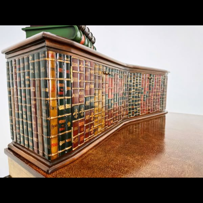 Bàn làm việc sơn mài quyển sách 