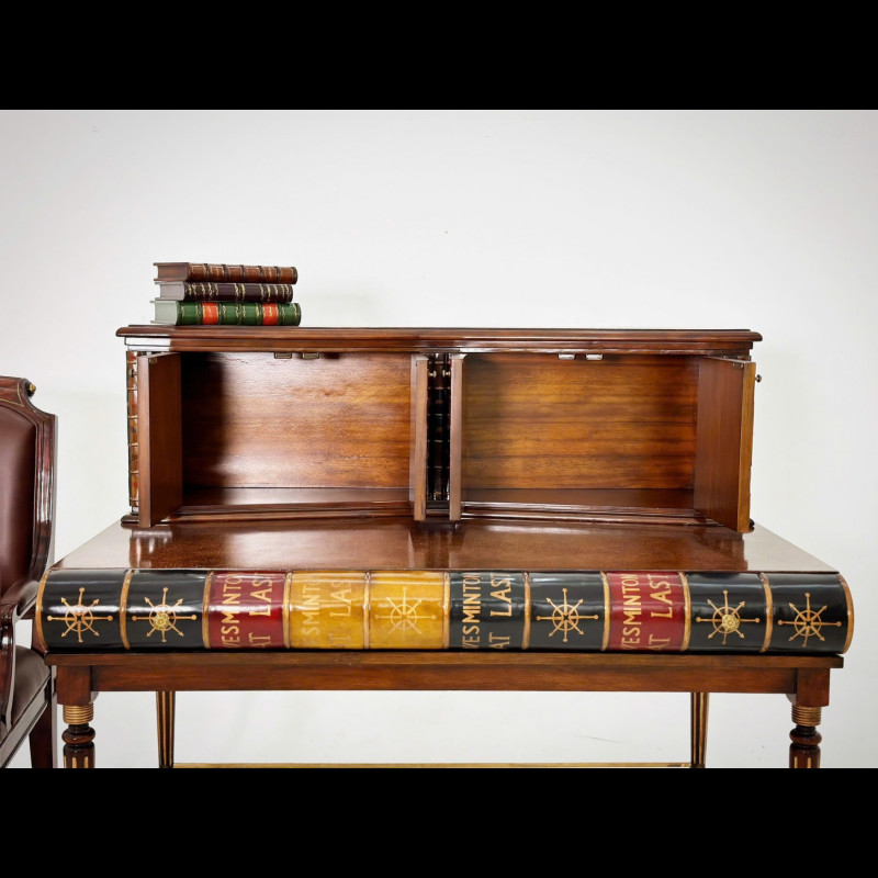 Bàn làm việc sơn mài quyển sách 