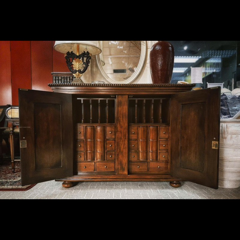 Tủ sách sơn mài Flora