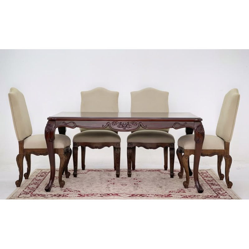 Bộ bàn ăn cổ điển ST 