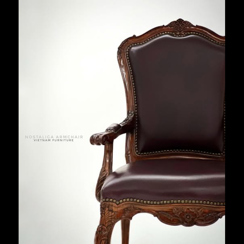 Nostalgia armchair SH30 - Màu Mận Chín 