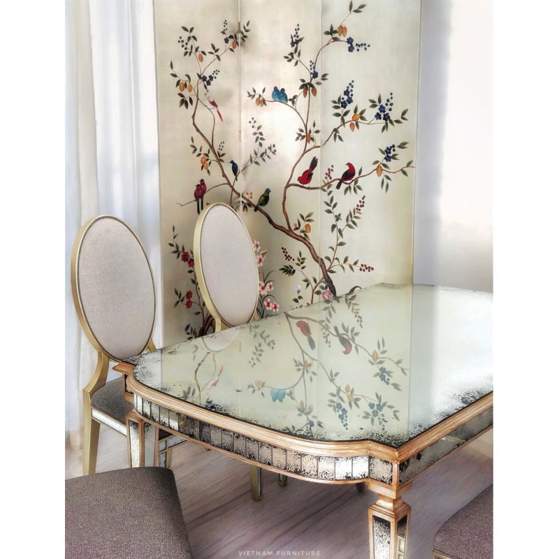 Bộ bàn ăn Eglomise