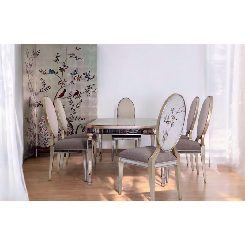 Bộ bàn ăn Eglomise