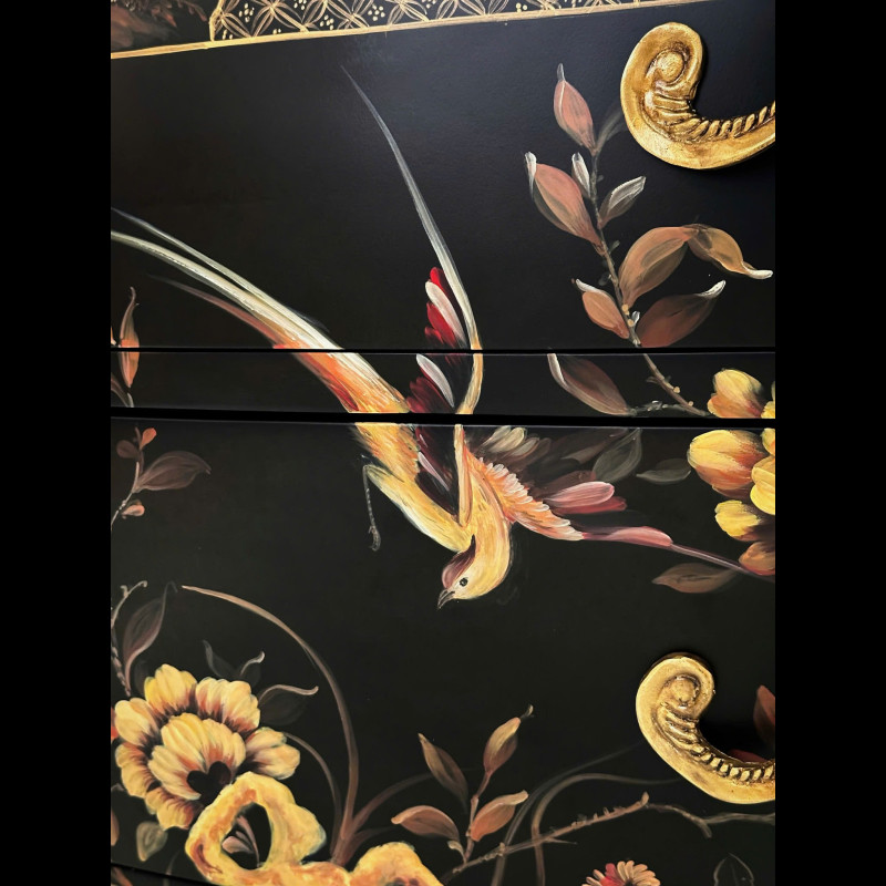 Tủ Ralph Lauren nền đen JR