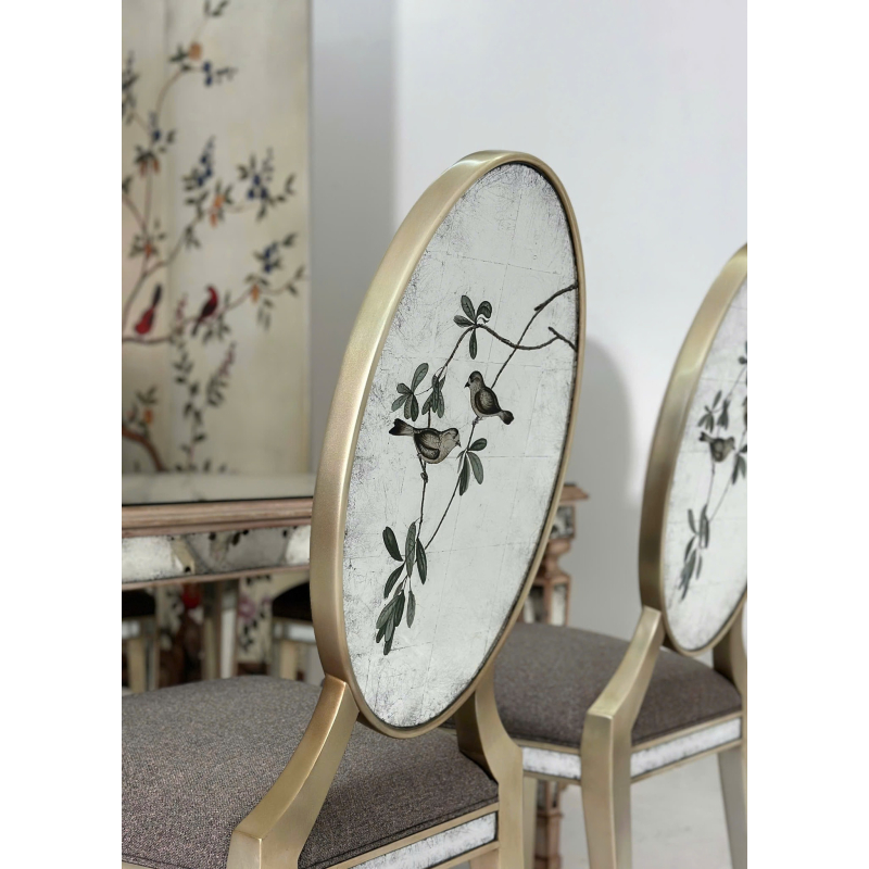 Bộ bàn ăn Eglomise