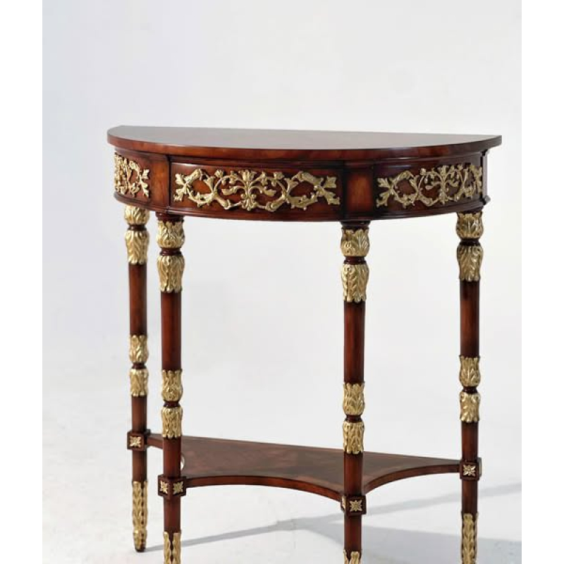 Beauty of Leaves Accent Console Table 