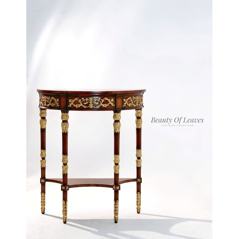 Beauty of Leaves Accent Console Table 