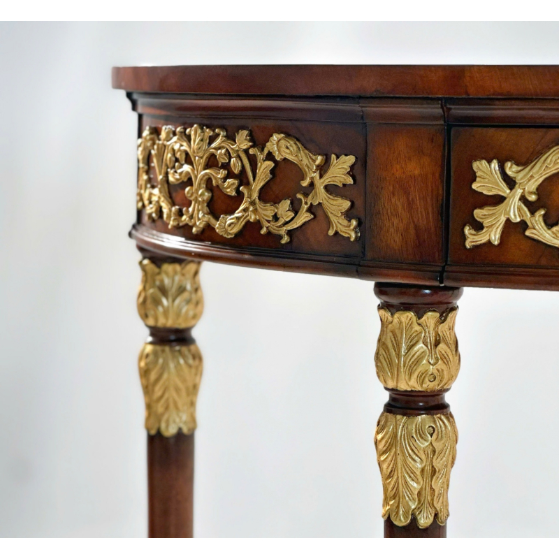Beauty of Leaves Accent Console Table 