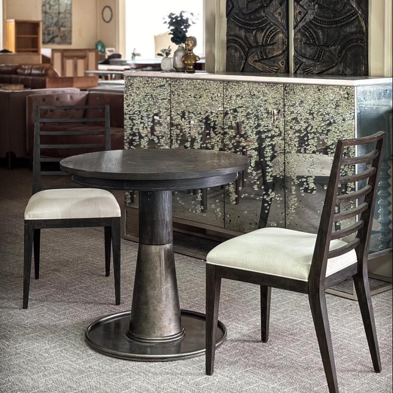 Bộ bàn ăn tròn ST - Kem