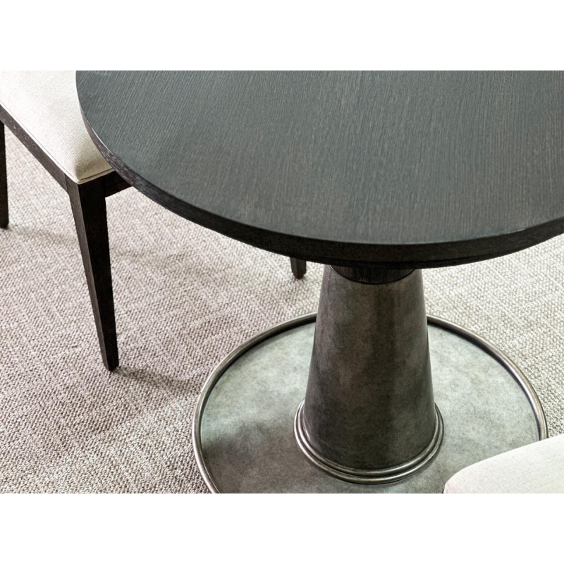 Bộ bàn ăn tròn ST - Kem