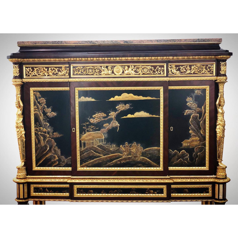 Baker George III Oriental Cabinet TA