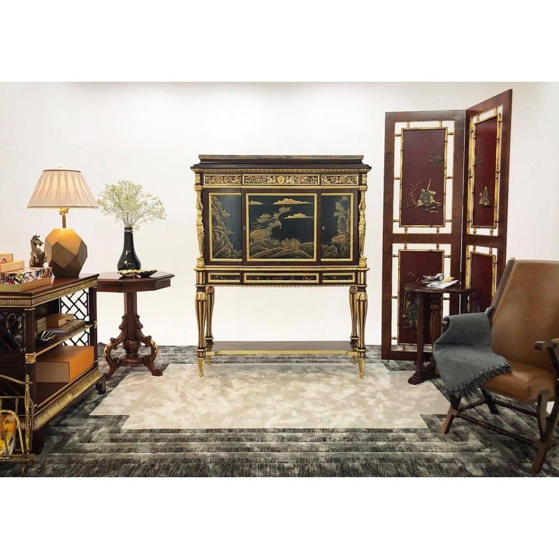 Baker George III Oriental Cabinet TA