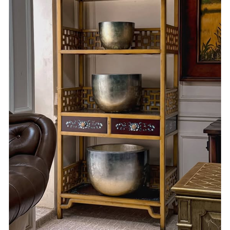 Bộ 3 chậu sơn mài SMPD