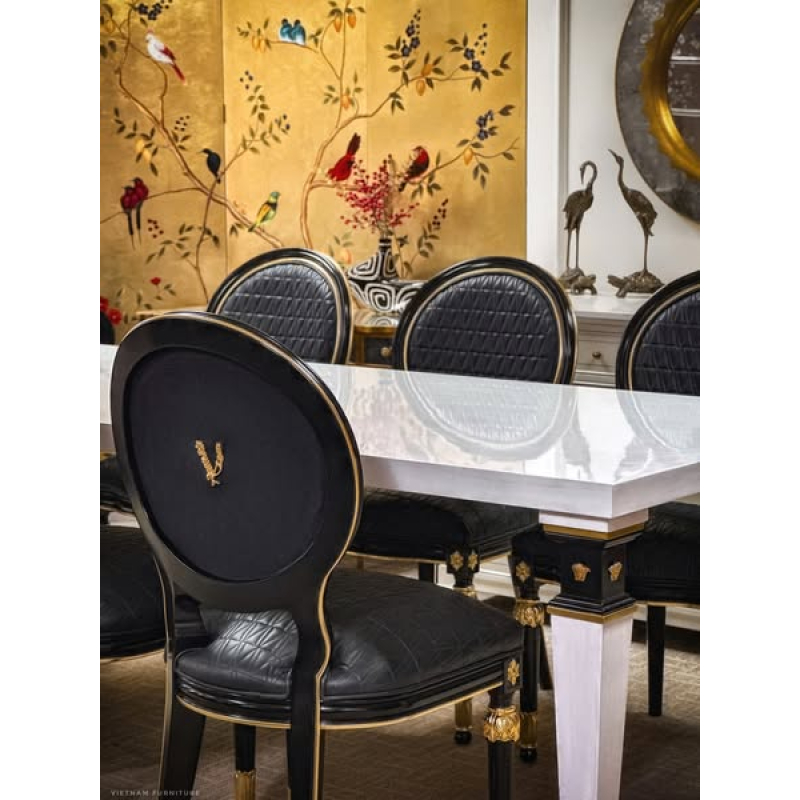 Bộ bàn ghế ăn V