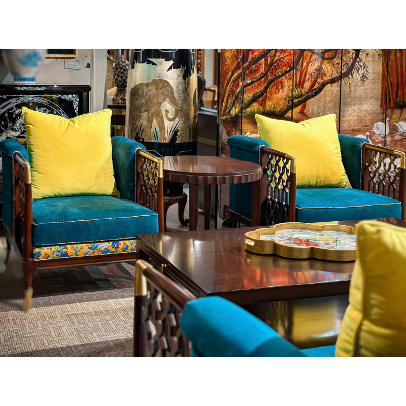 Anya Lattice Sofa - Ver màu